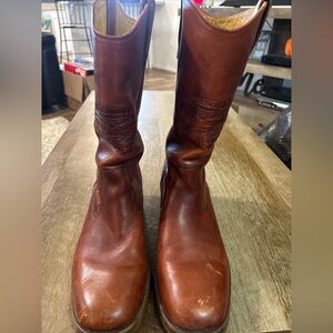 VINTAGE Orange Tag Levi’s Strauss & Co Western Cowboy Boots Mens SZ 9 1/2
